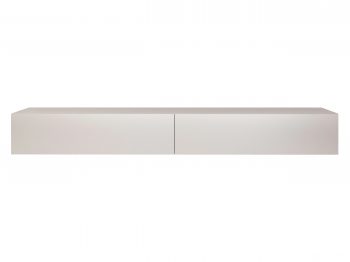 Frontansicht TV-Lowboard Galizia 180cm Kaschmir Matt, minimalistisch ohne Dekoration