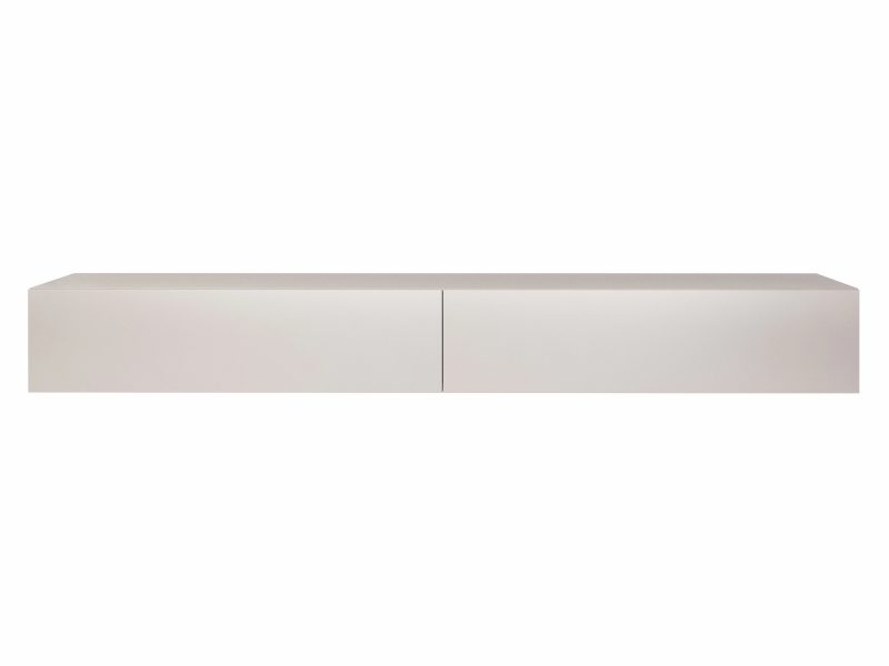 Frontansicht TV-Lowboard Galizia 180cm Kaschmir Matt, minimalistisch ohne Dekoration