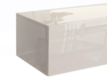 TV-Lowboard Galizia 180cm Kaschmir Hochglanz Hängend