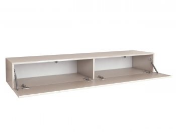 TV-Lowboard Galizia 180cm Kaschmir Hochglanz Hängend